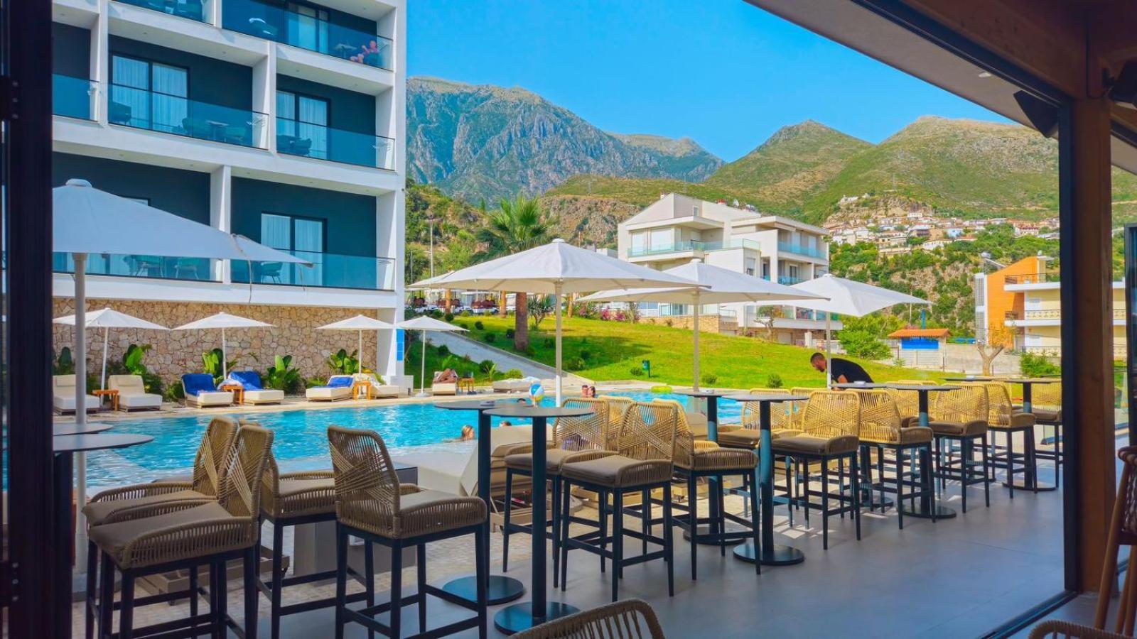 Black Diamond Hotel Dhermi Exterior photo